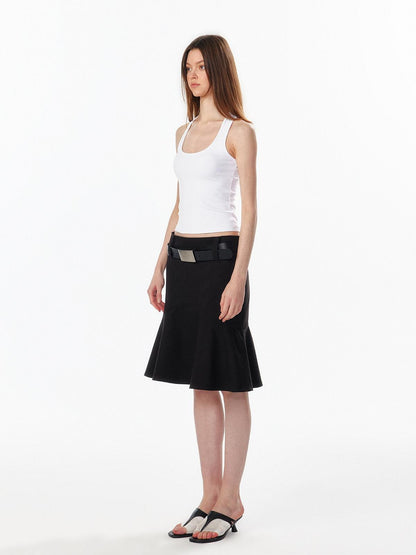 ALINNV Cropped Racerback U Neck Women&