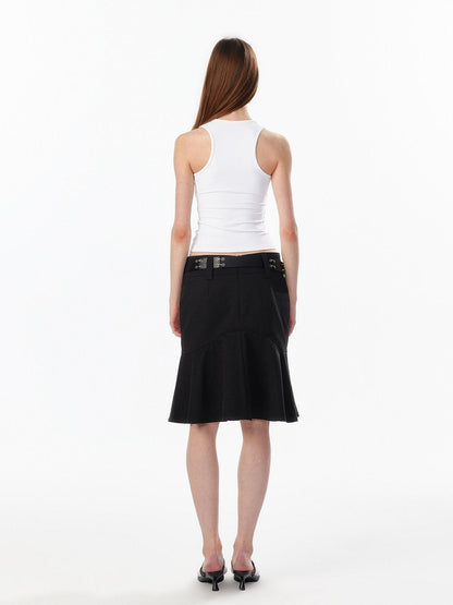 ALINNV Cropped Racerback U Neck Women&
