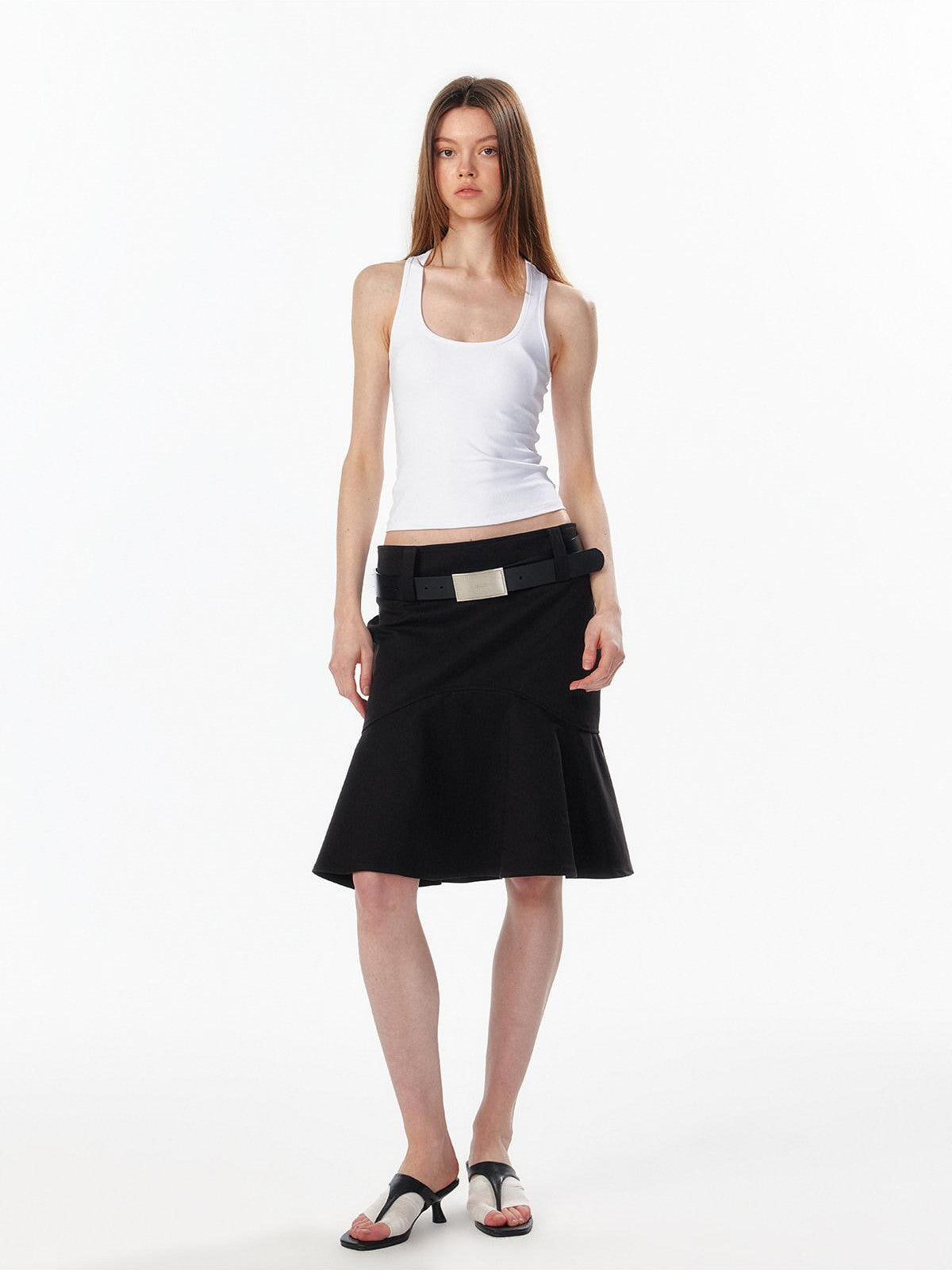 ALINNV Cropped Racerback U Neck Women&
