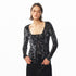 ALINNV_Flocked_Mesh_Leopard_Print_U_Neck_Slim_Fit_Women&