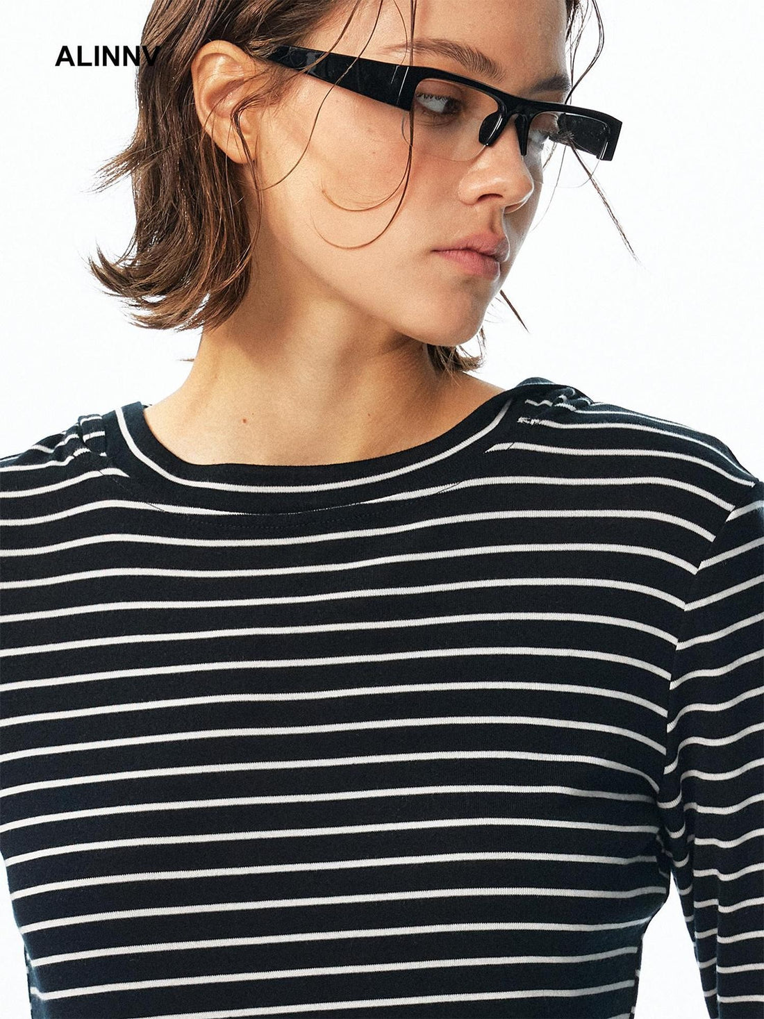 ALINNV Hooded Wool Blend Women&