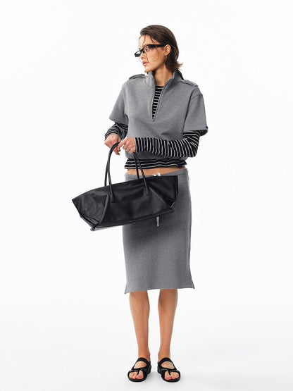 ALINNV Hooded Wool Blend Women&