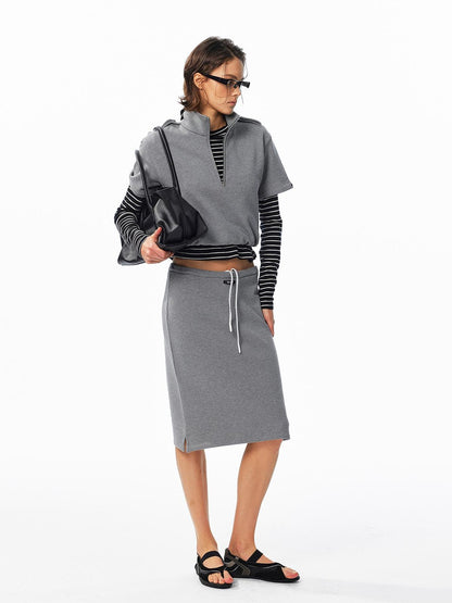 ALINNV Hooded Wool Blend Women&