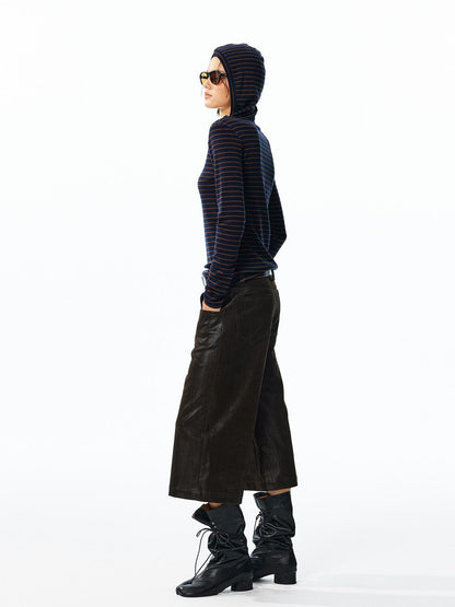ALINNV Hooded Wool Blend Women&