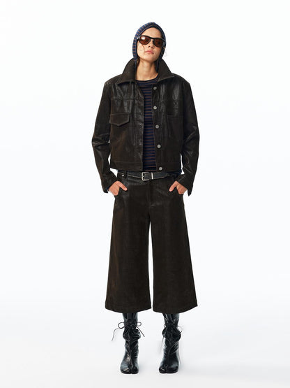 ALINNV Hooded Wool Blend Women&