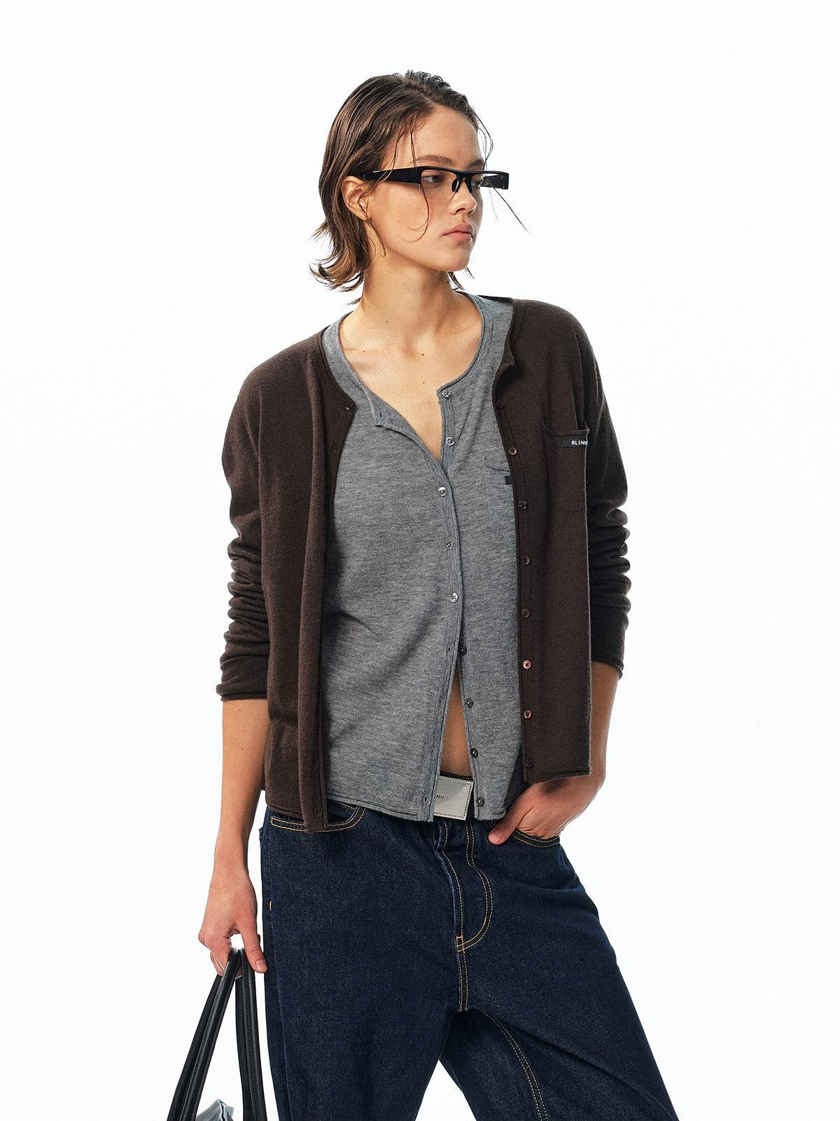 ALINNV Knitted Wool Women&