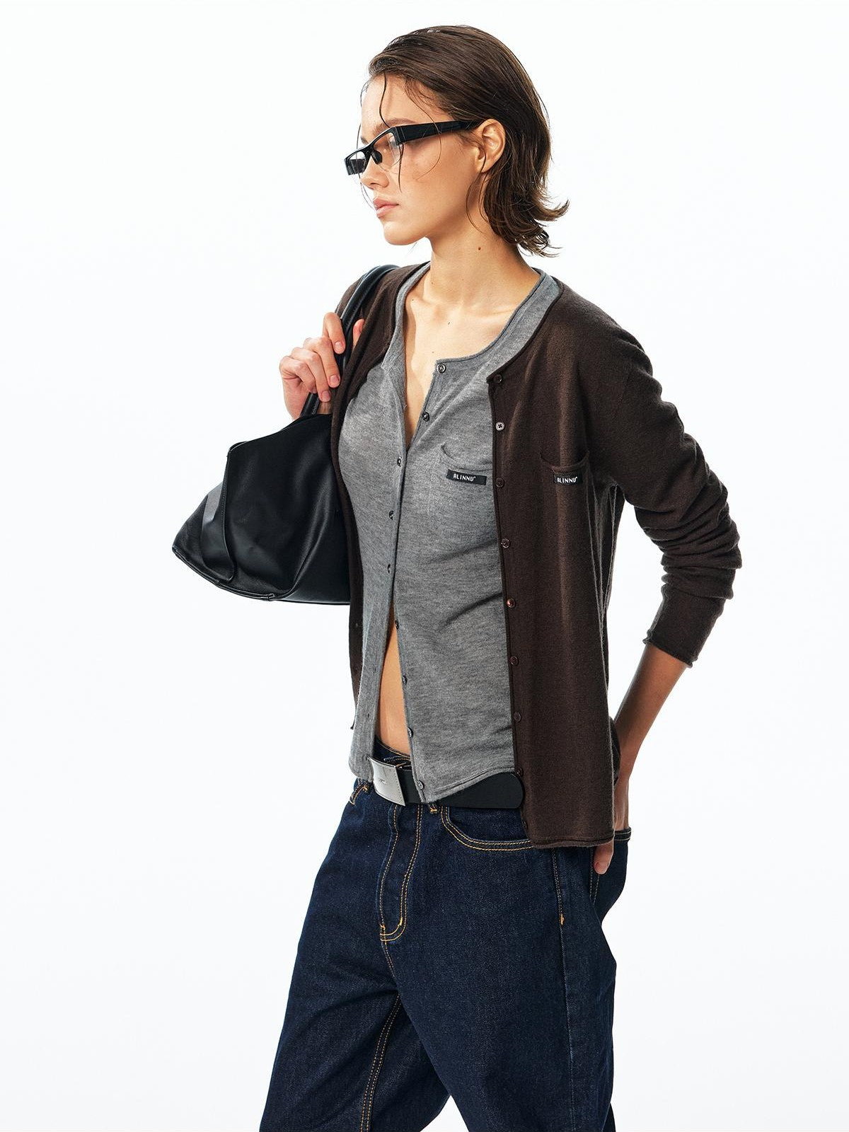 ALINNV Knitted Wool Women&