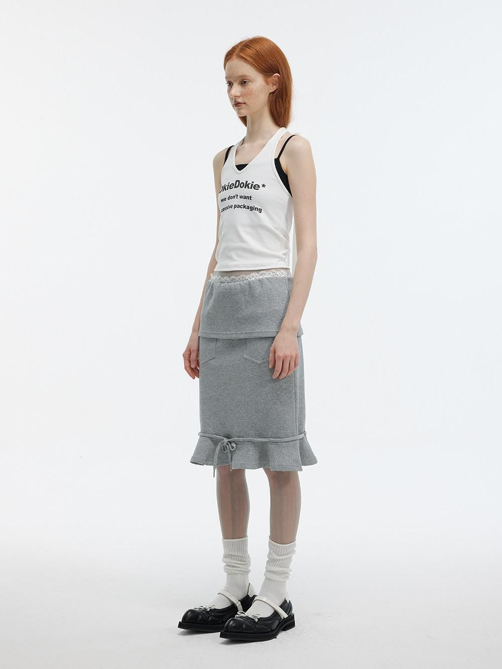 ALINNV Letter Print Halter Neck Cropped Slim Fit Women&