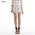 ALINNV_Oat_Gray_Double_Row_Buttons_H_Line_Low_Waist_Women&