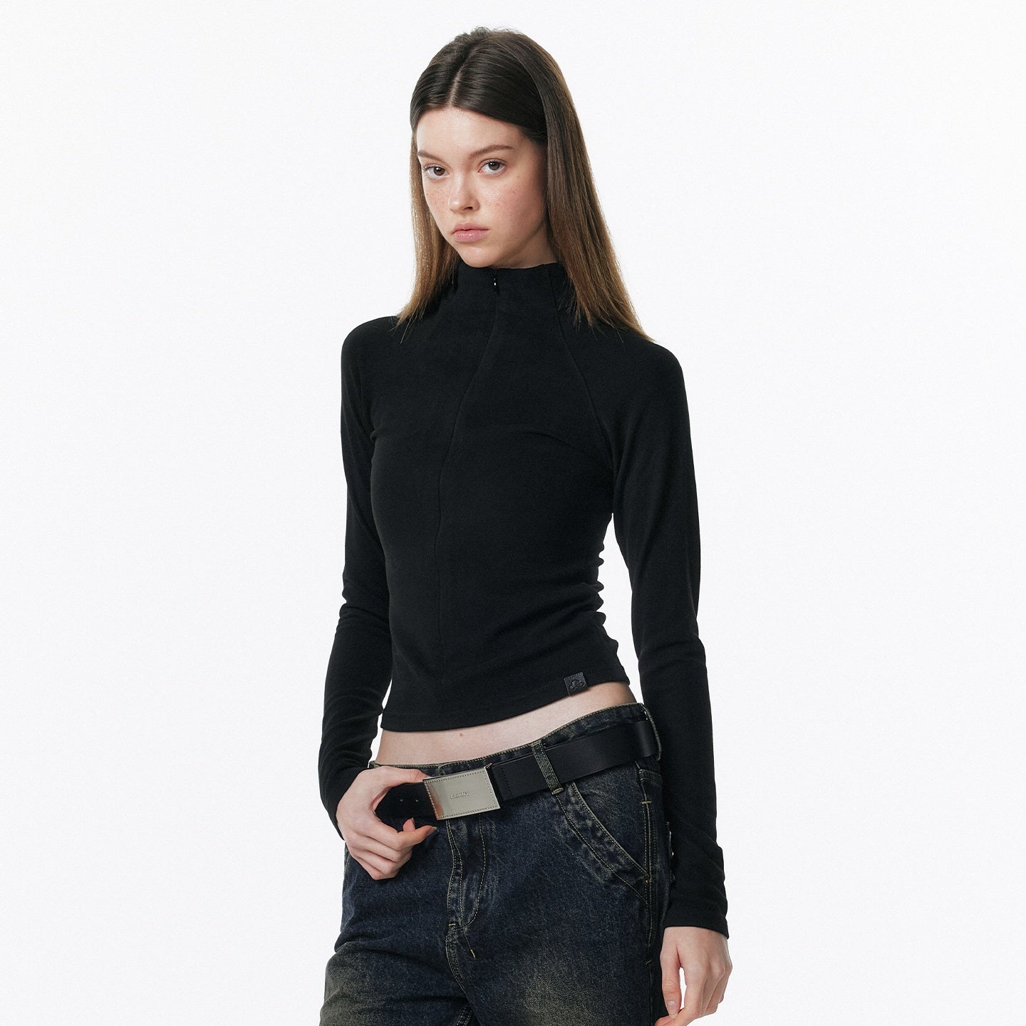 ALINNV_Plush_Half_High_Collar_Zip_Women&