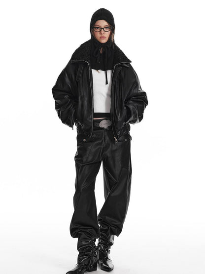 ALINNV STUDIO Basic Turn Collar Layering Shirt With Sleeveless Vest