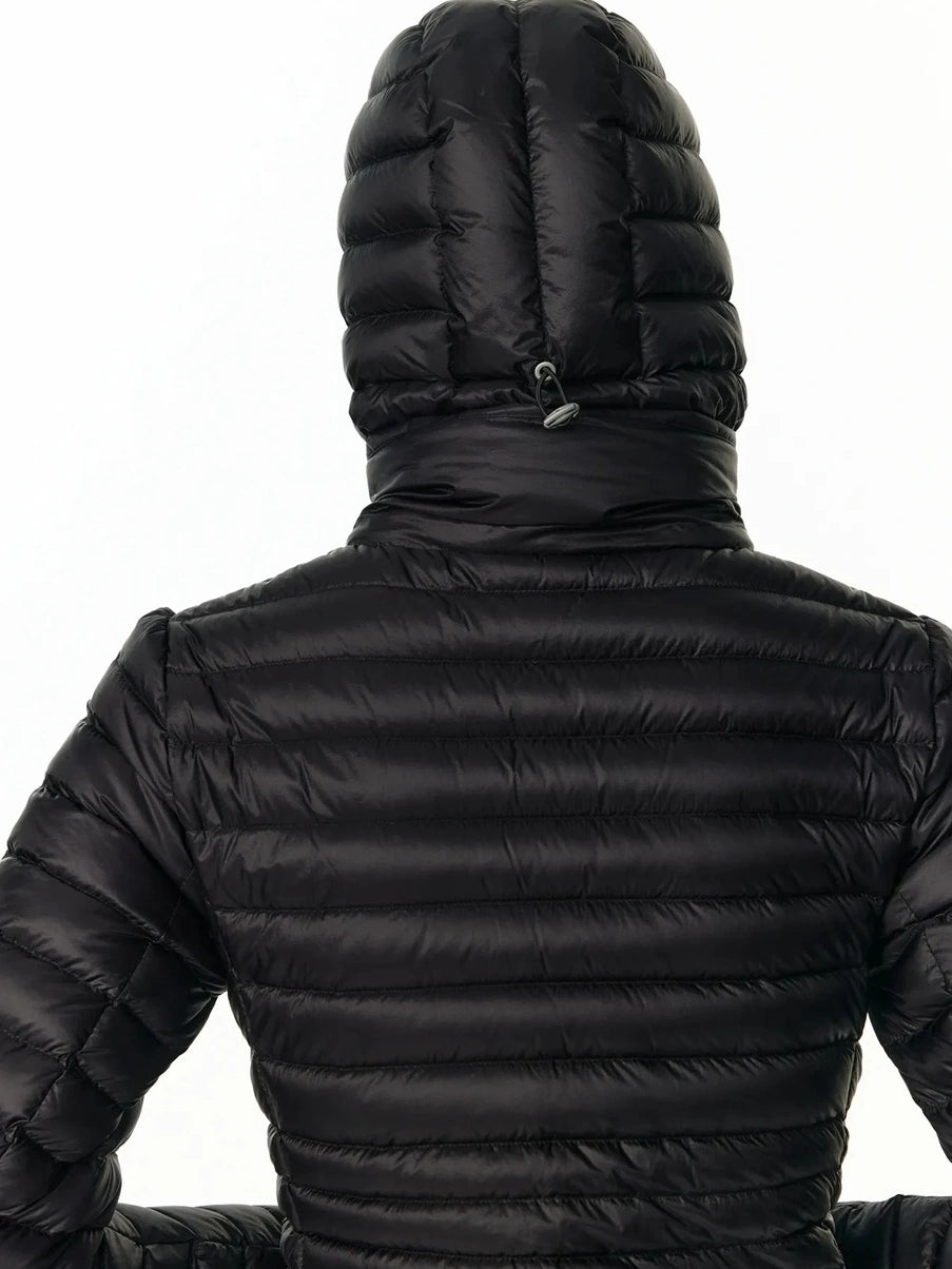 Detachable Hooded Short Down Jacket With 90 Percent White Duck Feather Down Jacket