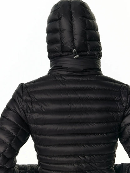 Detachable Hooded Short Down Jacket With 90 Percent White Duck Feather Down Jacket