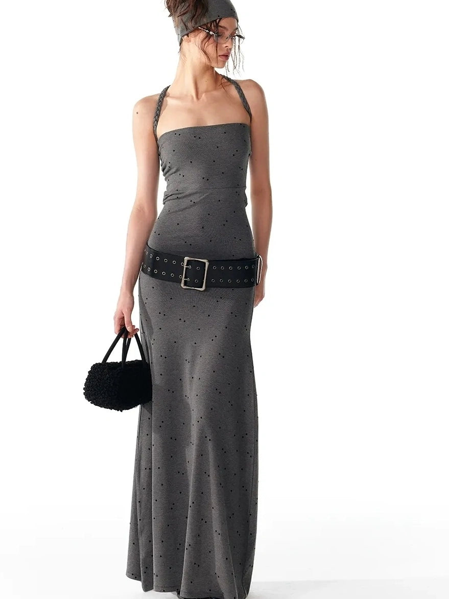 ALINNV STUDIO Mini Handbag With 3d Floral Polka Dot Bag