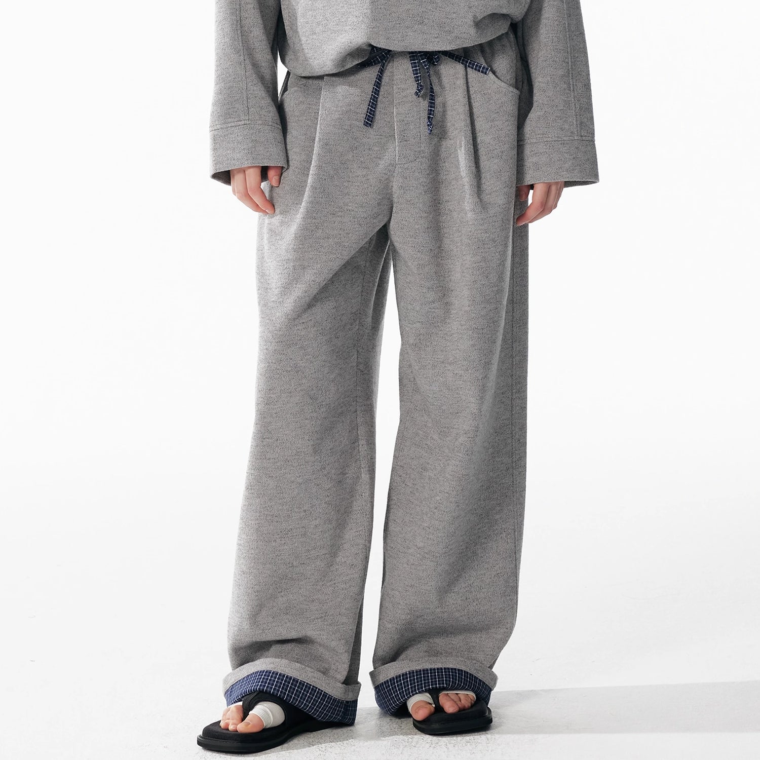 ALINNV_STUDIO_Retro_Plaid_Patchwork_Hoodie_And_Relaxed_Pants_Set_MISSTT