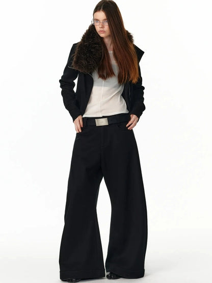 ALINNV STUDIO Sheer Mesh Long Sleeve Top With Split Front T-shirt