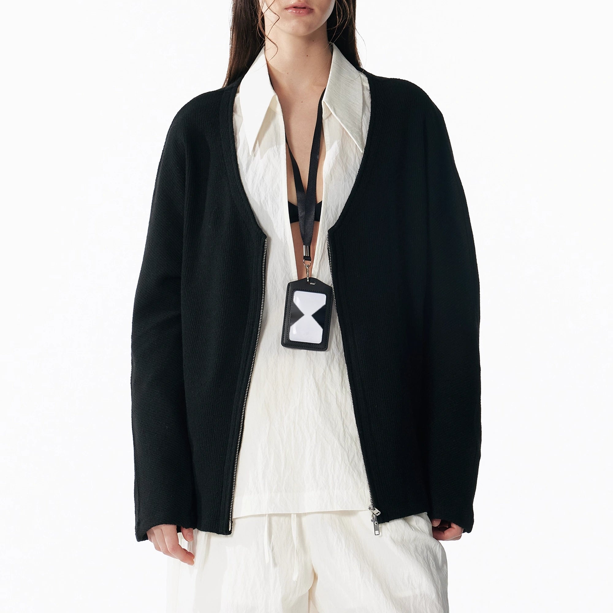 ALINNV_STUDIO_V-neck_Zip_Up_Wool_Knit_Cardigan_MISSTT