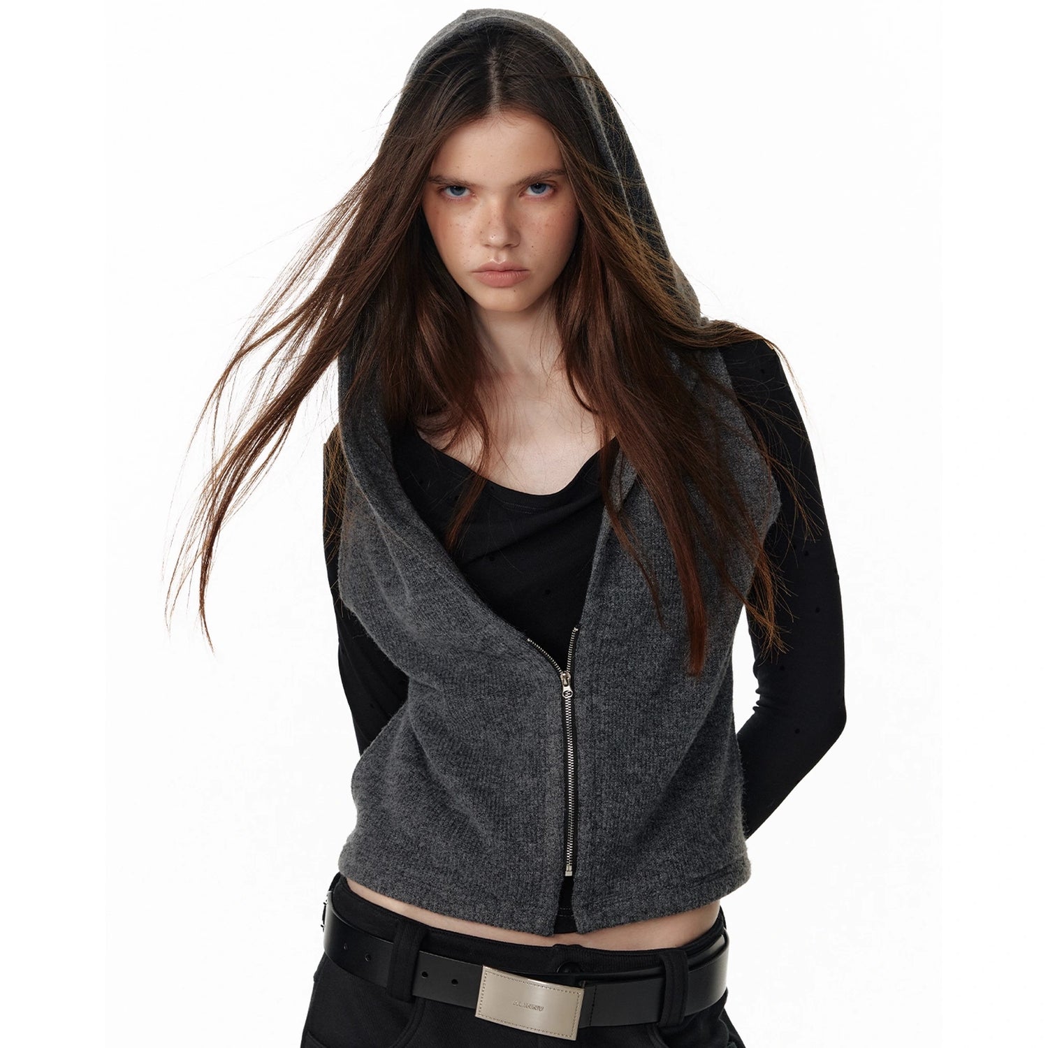 ALINNV_STUDIO_Vintage_Two_Tone_Hooded_Cardigan_With_Half_Zip_MISSTT