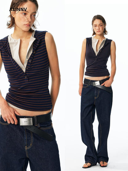 ALINNV Slimming Layered High Stretch Lyocell Women&