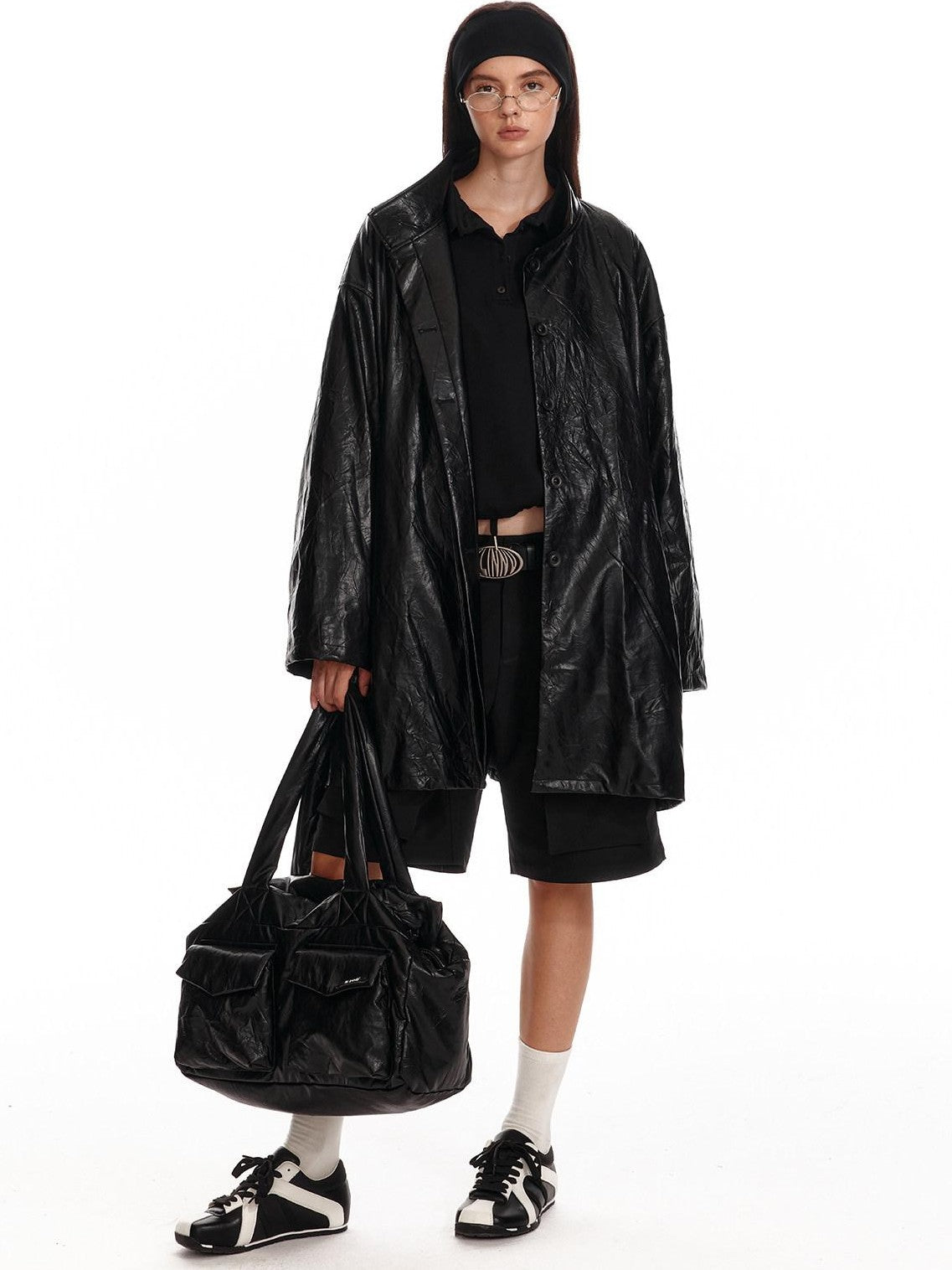 ALINNV Soft Pleated Large Capacity Top Handle Women&