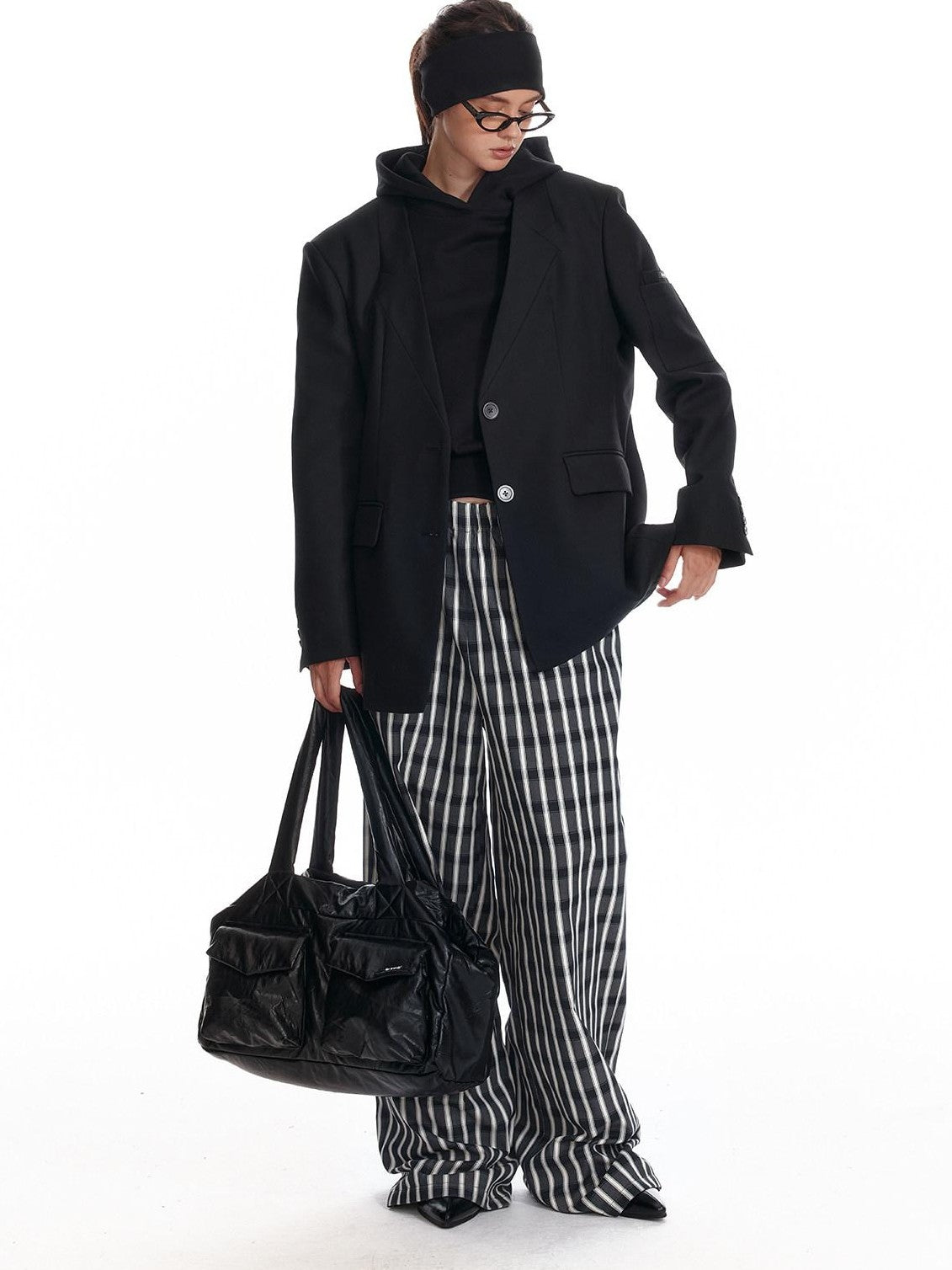 ALINNV Soft Pleated Large Capacity Top Handle Women&