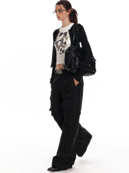 ALINNV Soft Pleated Large Capacity Top Handle Women&
