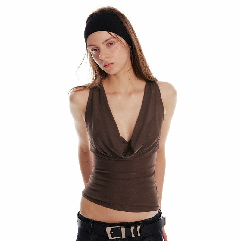 ALINNV_Solid_Asymmetrical_Fitted_Cowl_Neck_Women&