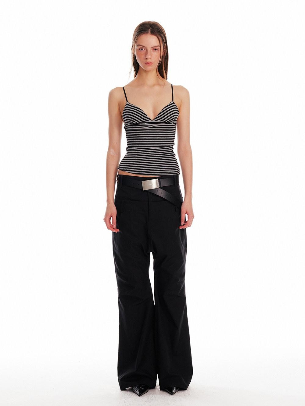 ALINNV Striped Triangle Cup Original Slim Fit Women&