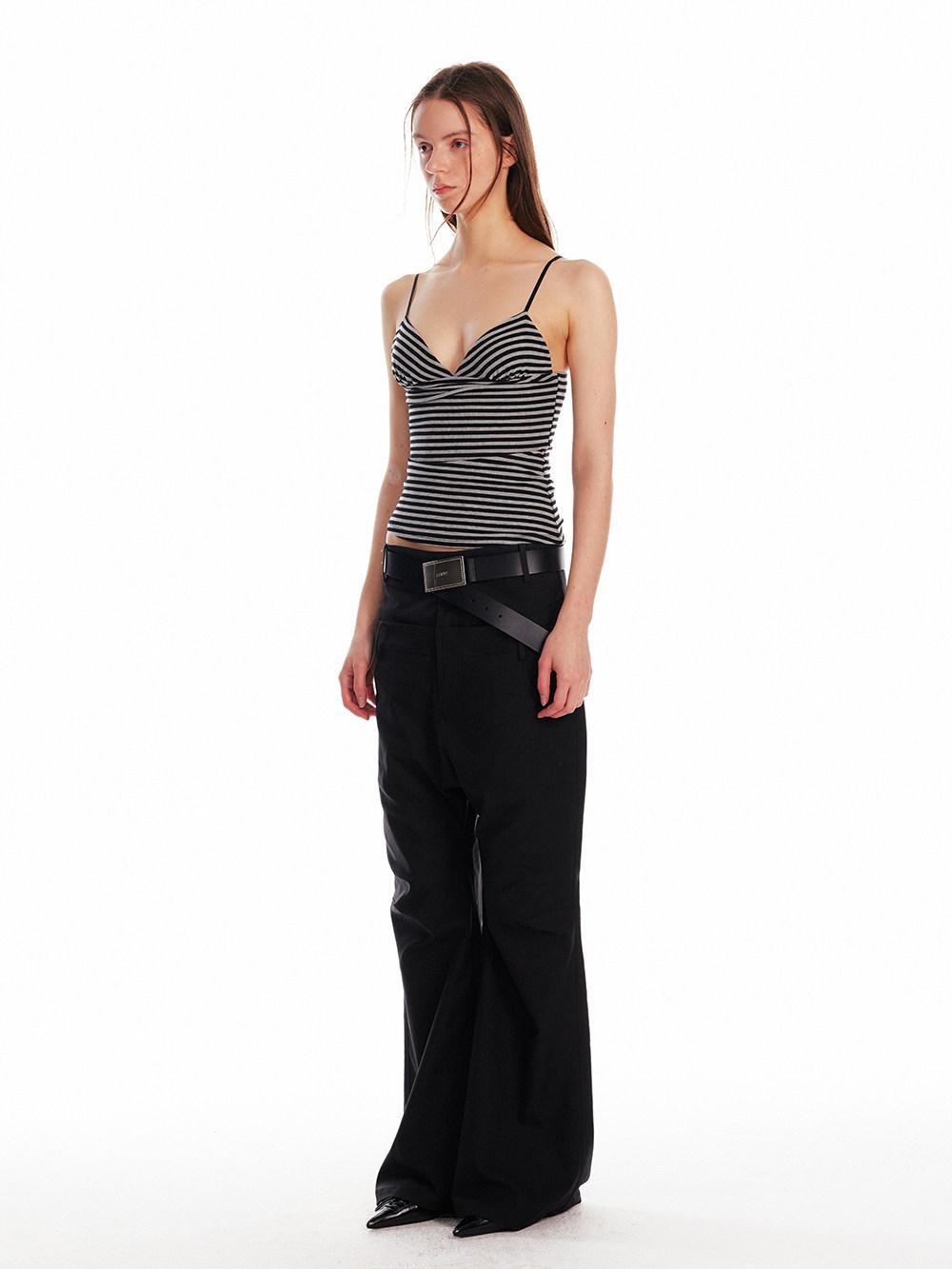 ALINNV Striped Triangle Cup Original Slim Fit Women&