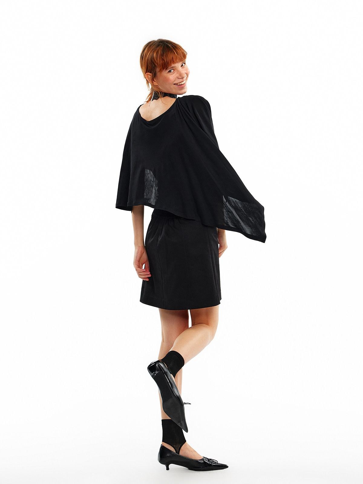 ALINNV Twisted Viscose Faux Two Piece Convertible Shawl Women&