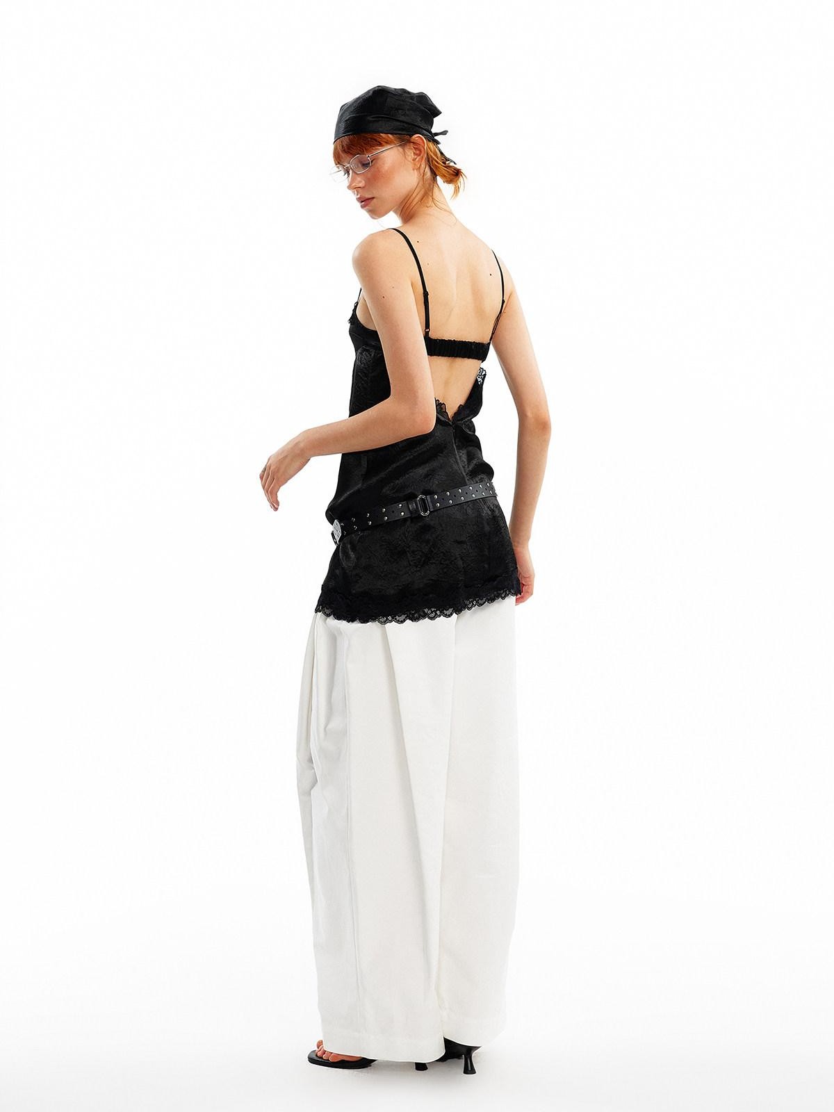 ALINNV Vintage Lace Spliced Women&