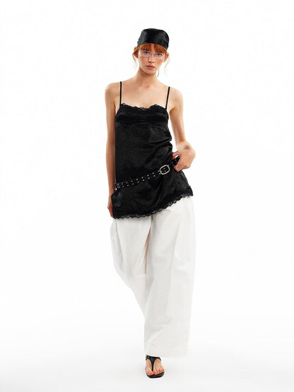 ALINNV Vintage Lace Spliced Women&