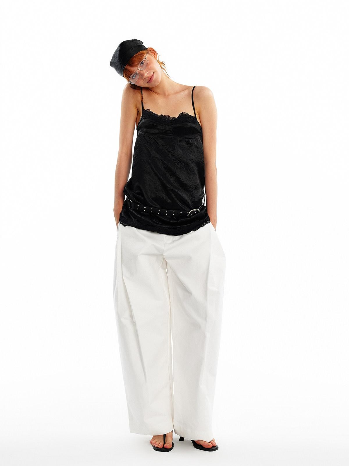 ALINNV Vintage Lace Spliced Women&