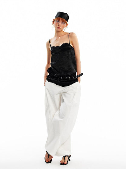 ALINNV Vintage Lace Spliced Women&