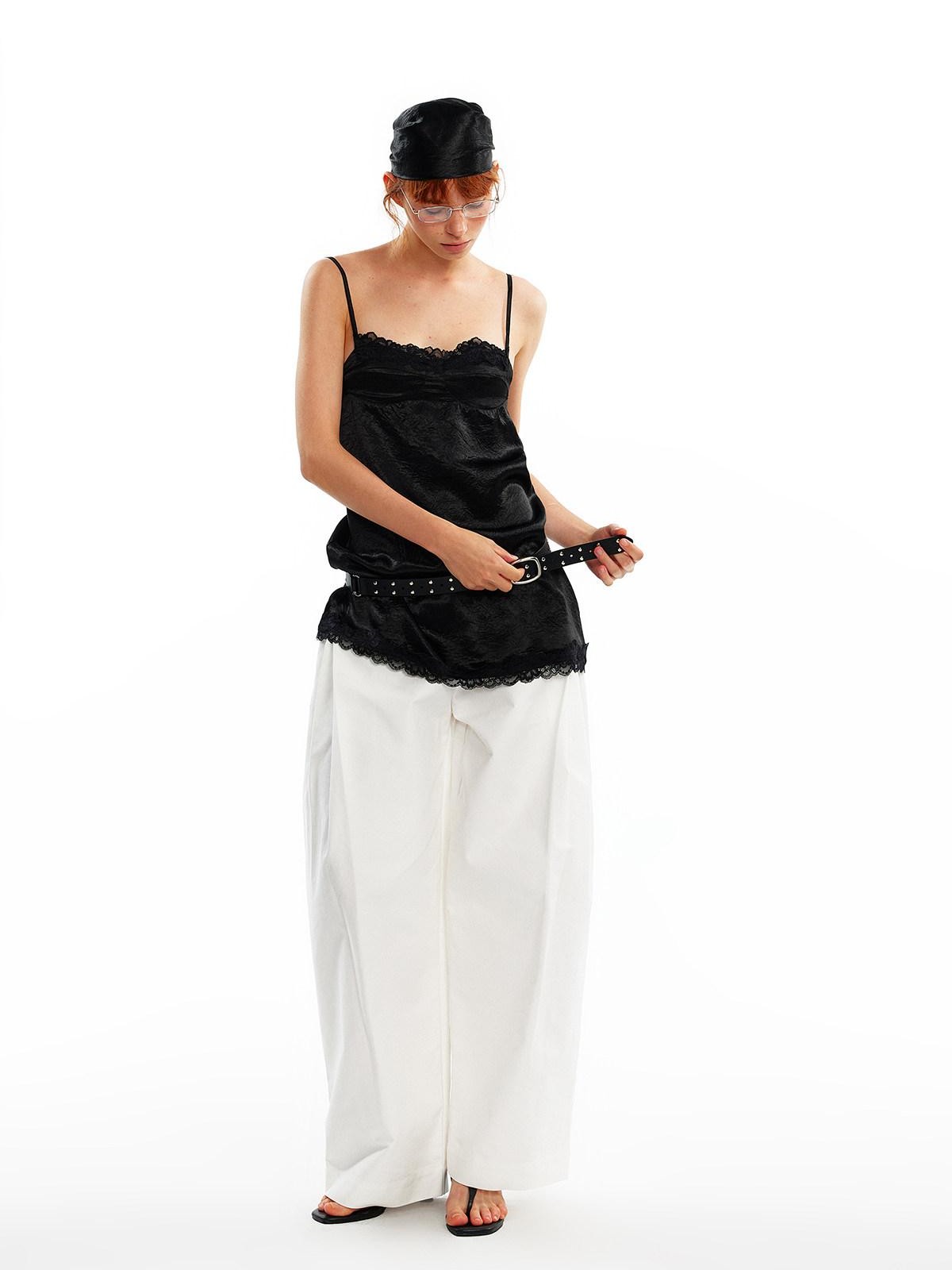 ALINNV Vintage Lace Spliced Women&