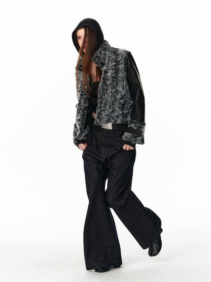 ALINNV Vintage Low Rise Loose Fit Straight Women&