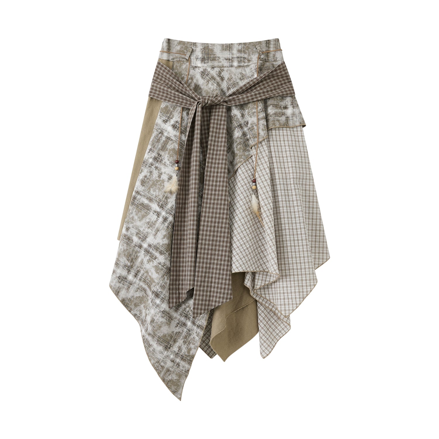 ALL_iN_plan_Acid_Riot_Layered_Grid_Skirt_MISSTT