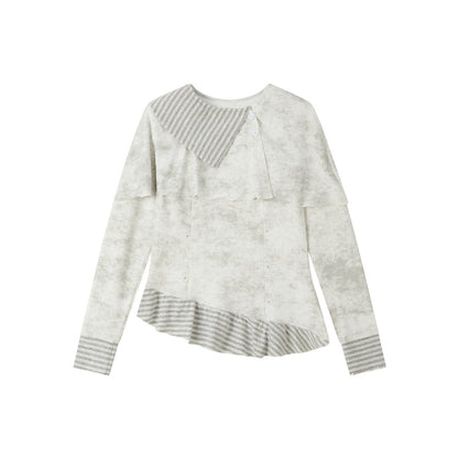 ALL_iN_plan_Asymmetric_Tie_Dye_Collared_Women&