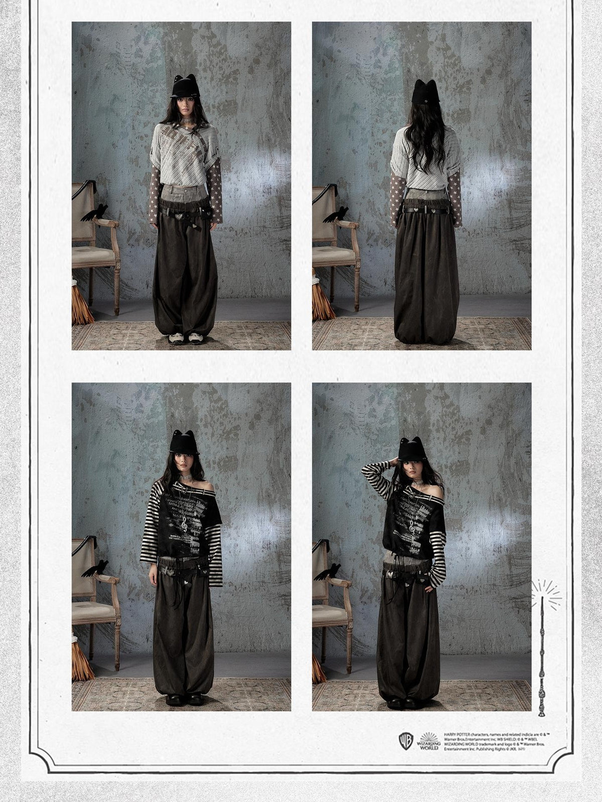ALL iN plan Faux Two Piece Spliced Belted Polyester Women&