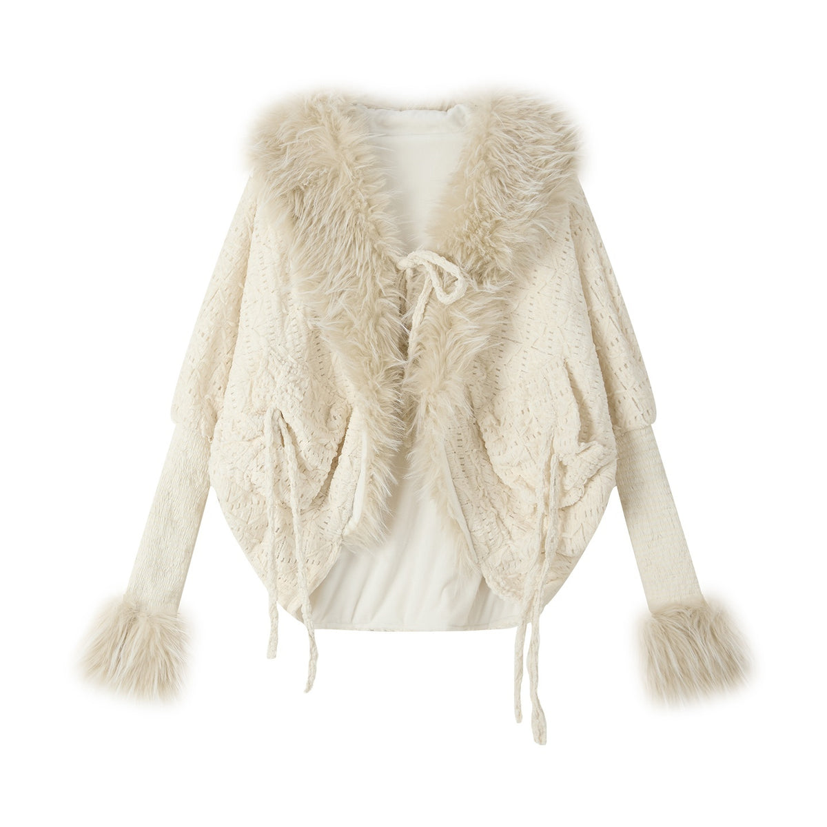 ALL_iN_plan_Fur_Trim_Batwing_Sleeve_Knit_Women&