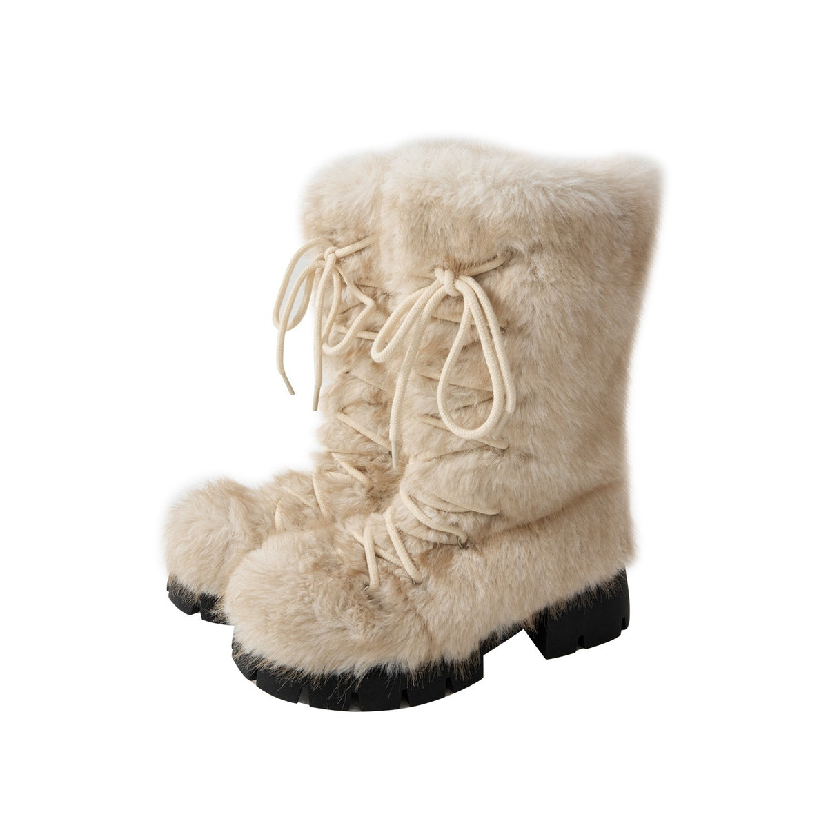 ALL_iN_plan_Fuzzy_Lace_Up_Faux_Fur_Women&