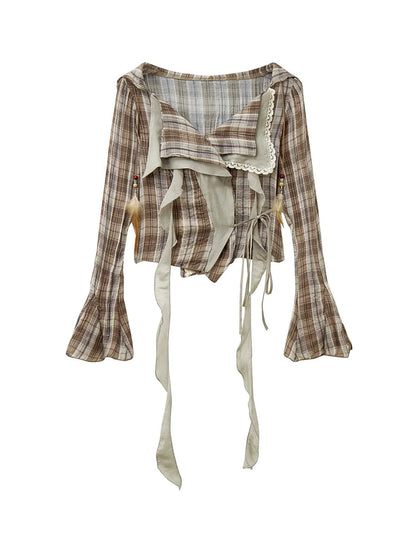 Gear Bite Marks Punk Cropped Jacket