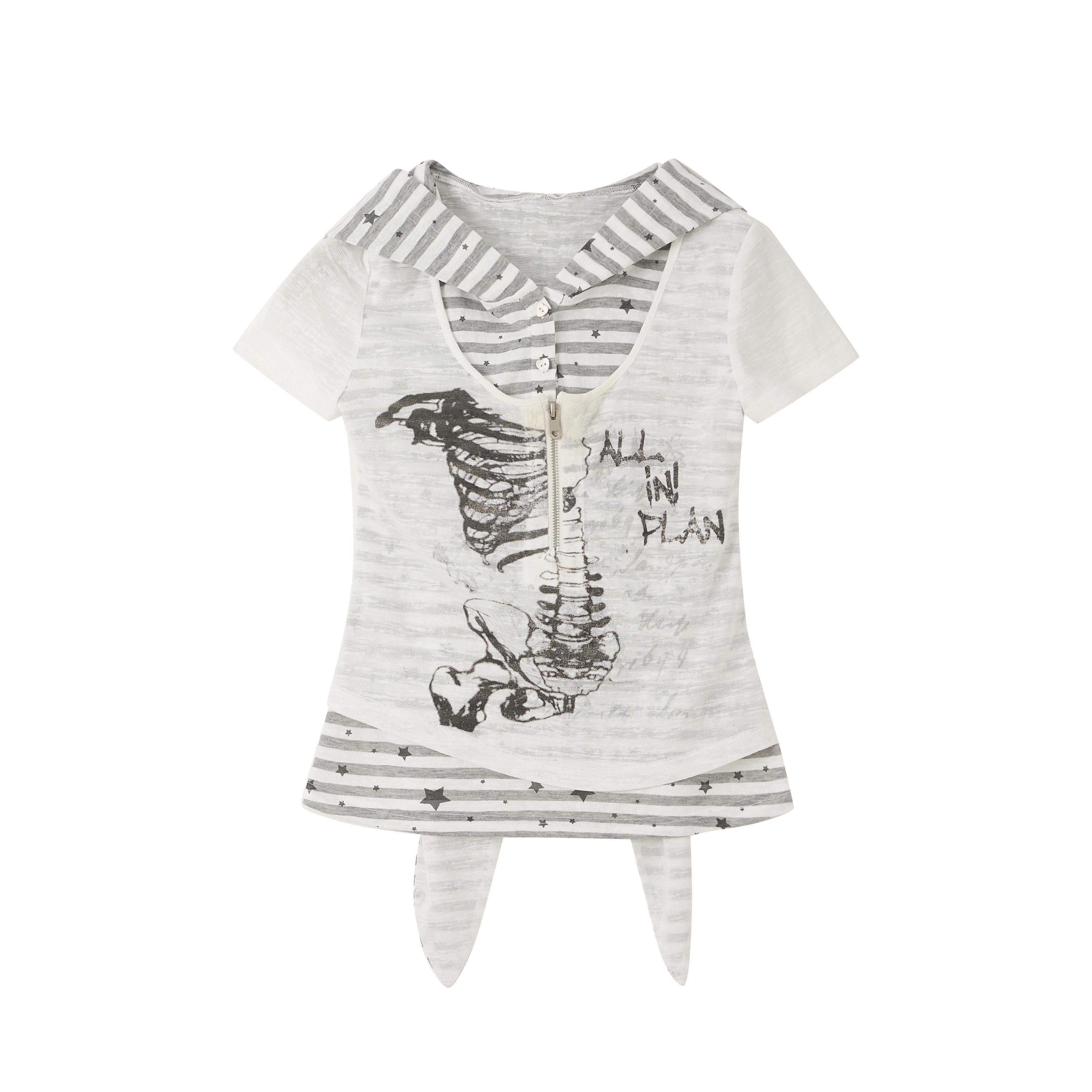 ALL_iN_plan_Hooded_Striped_Splice_Faux_Layered_Women&