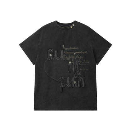 ALL_iN_plan_Khaki_Loose_Crewneck_Bow_Letter_Print_Women&