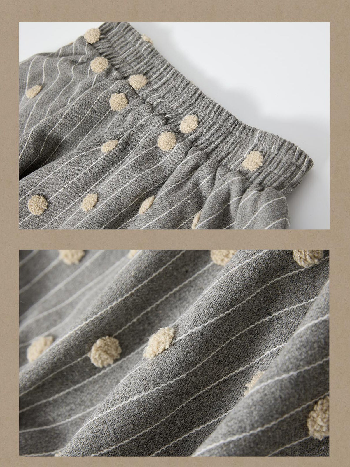 ALL iN plan Lace Patchwork Striped Dot Pleated Women&