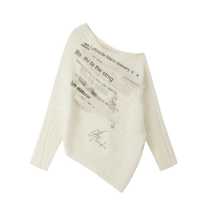 ALL_iN_plan_Letter_Print_Batwing_Sleeve_Knit_Women&