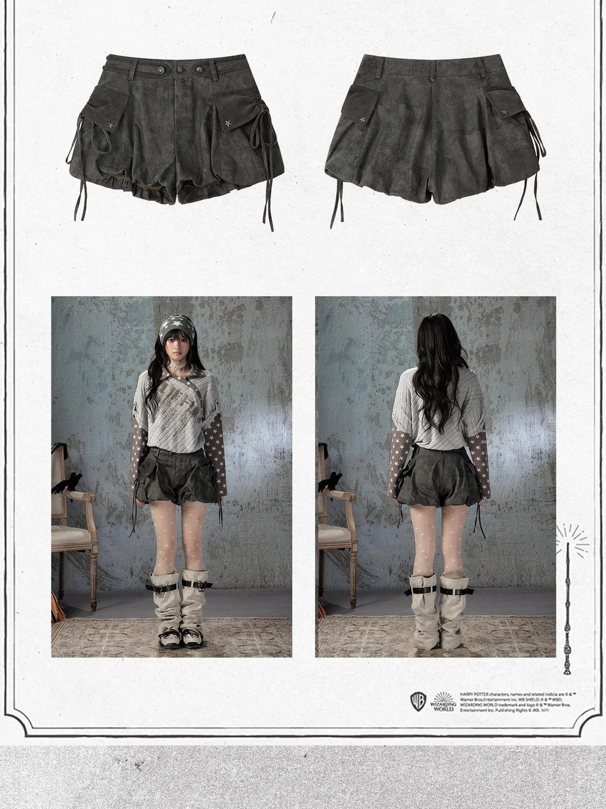 ALL iN plan Loose Fit Bubble Hem Cotton Women&