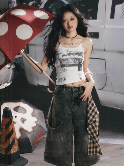 ALL iN plan Low Neck Bow Print Women&