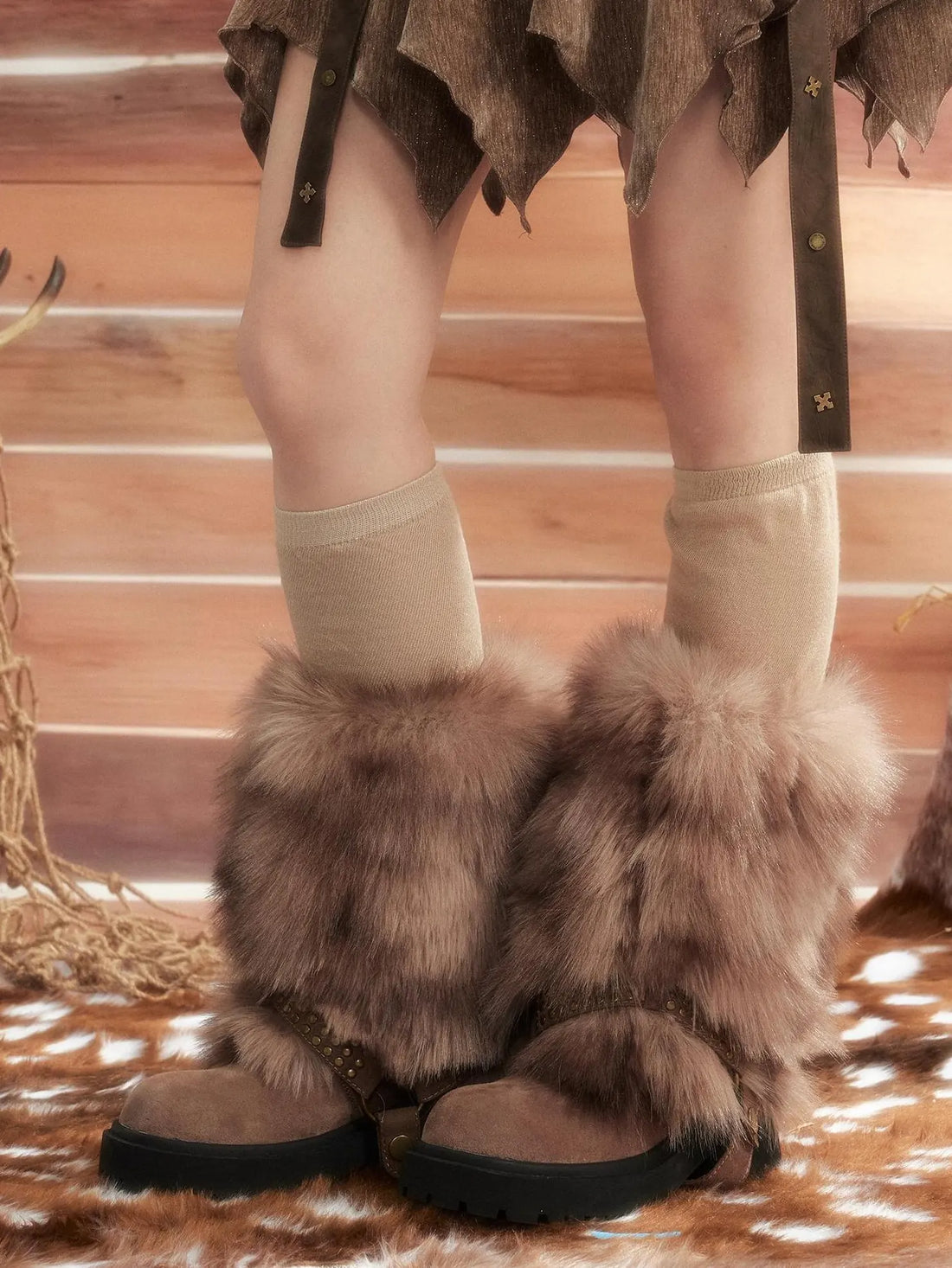 ALL iN plan Moonlight Hunter Plush Winter Boots Boots