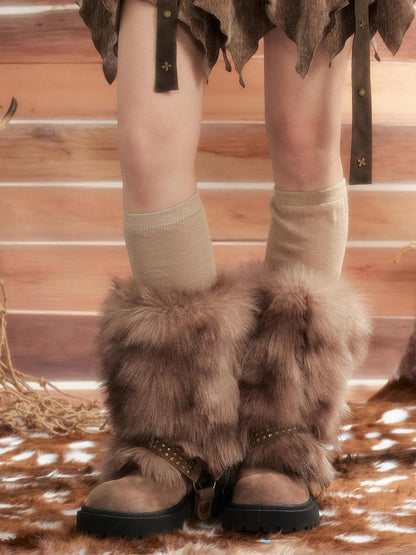 ALL iN plan Moonlight Hunter Plush Winter Boots Boots